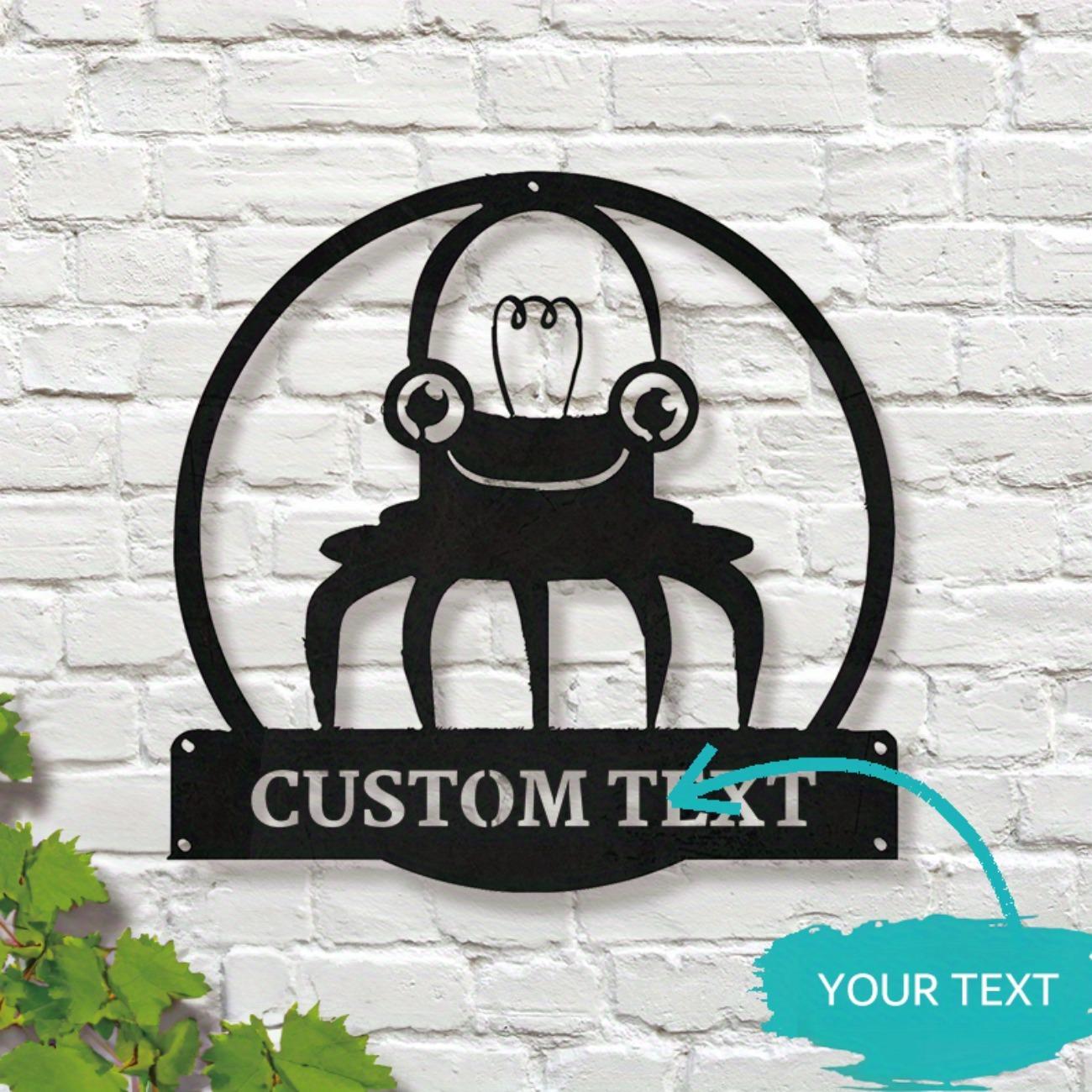 

Unique Octopus Metal Wall Decor Sign for Home Garden Outdoor S
