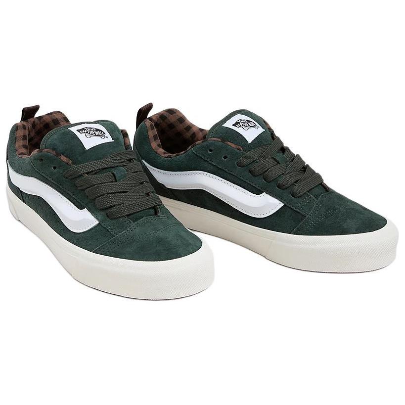 Vans Knu Skool Comfortable Versatile Fashion Low Top Skate Shoes Unisex sneaker Green VN000CS0PRM