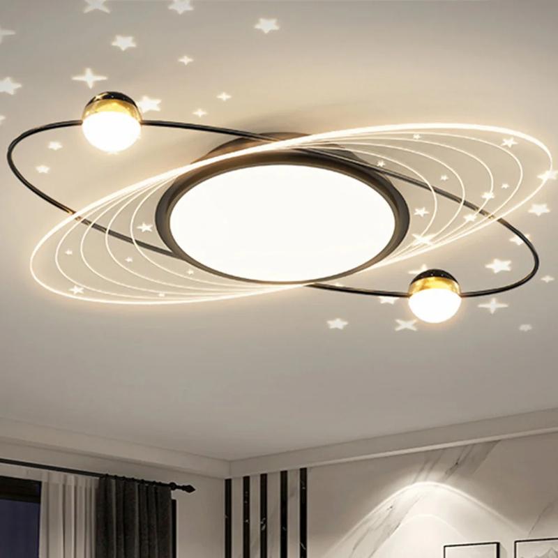 Modern Simple LED Ceiling Lamp Home Decor Bedroom Study Fixture Creative Dining Living Room Lights Children's Room Chandelier