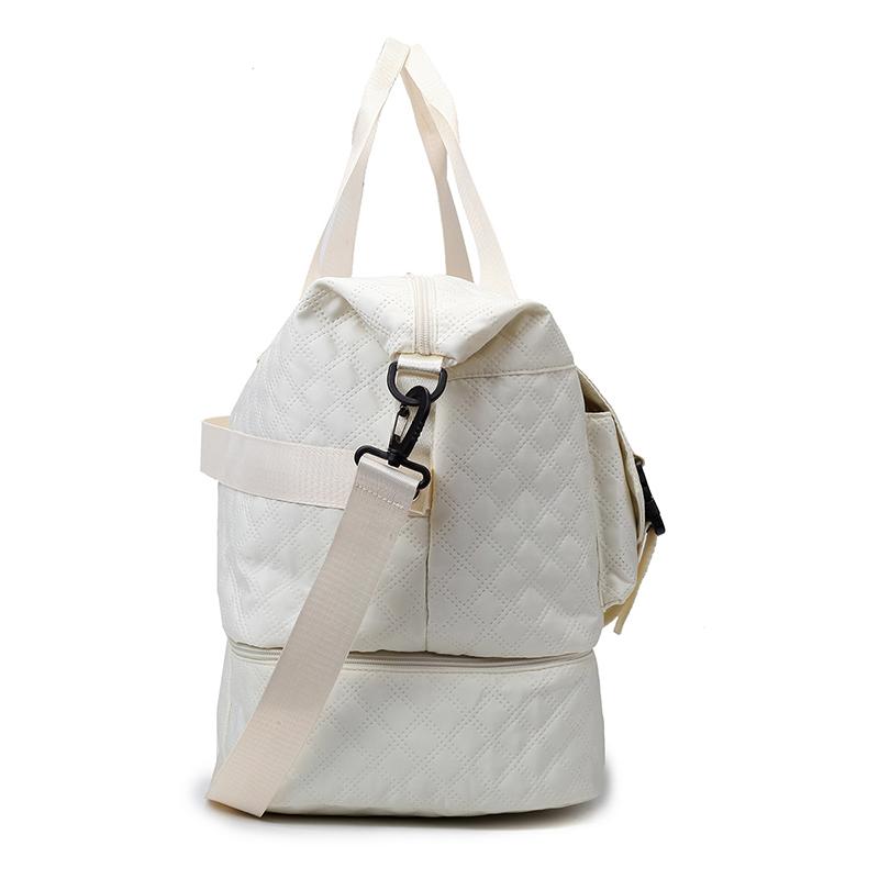 Dry and Wet Separation Travel Bag Multi-Functional Women's Large Capacity Sports Fitness Bag Separation Shoes Bags