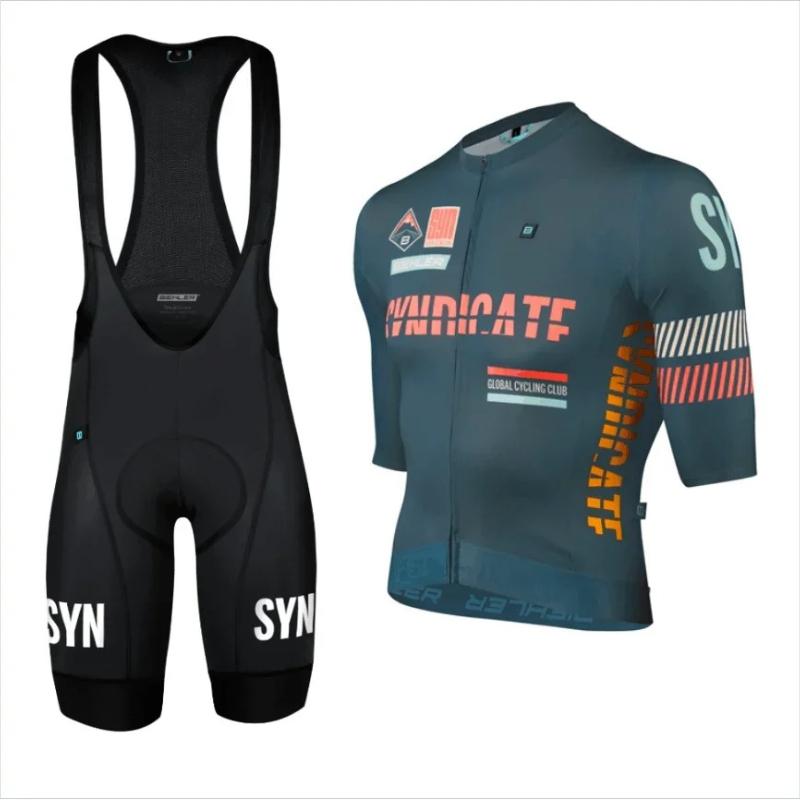 

Dark Green Men s Short Sleeve Suit Cycling Clothing Kit Bib Shorts and Short Sleeve 2026 Summer Breathable Outdoor Sports Cycling Suit Set XS