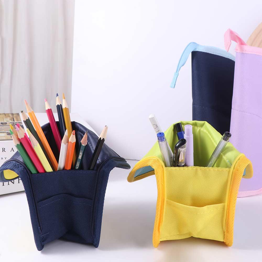 Simple Stationery Bag Creative Storage Bag Pen Organizer Pencil Case  Office