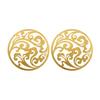 Copper Disc Purification Plate for Birds Bath Brass Tray Safe Water Cleaner Rust-Proof Metal Outdoor Pet Supplies for Tree Statue Pond Balcony