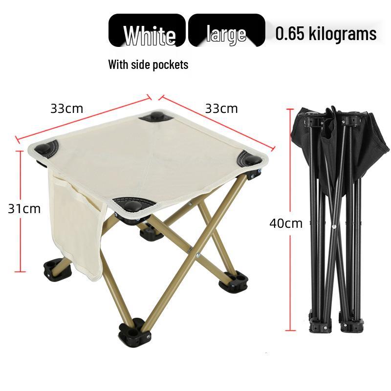 Portable Outdoor Folding Chair for Fishing, Camping, BBQ, Home Use, Kids, and Art Sketching