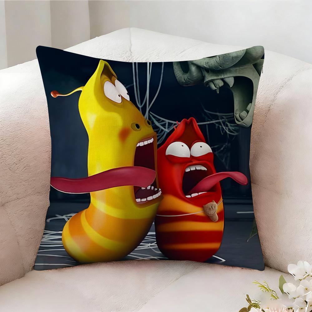 L-Larvas Animation Film Pillow Case Pillowcase, Double-Sided Printed, Sofa Cushion, Bedroom Headboard Pillow