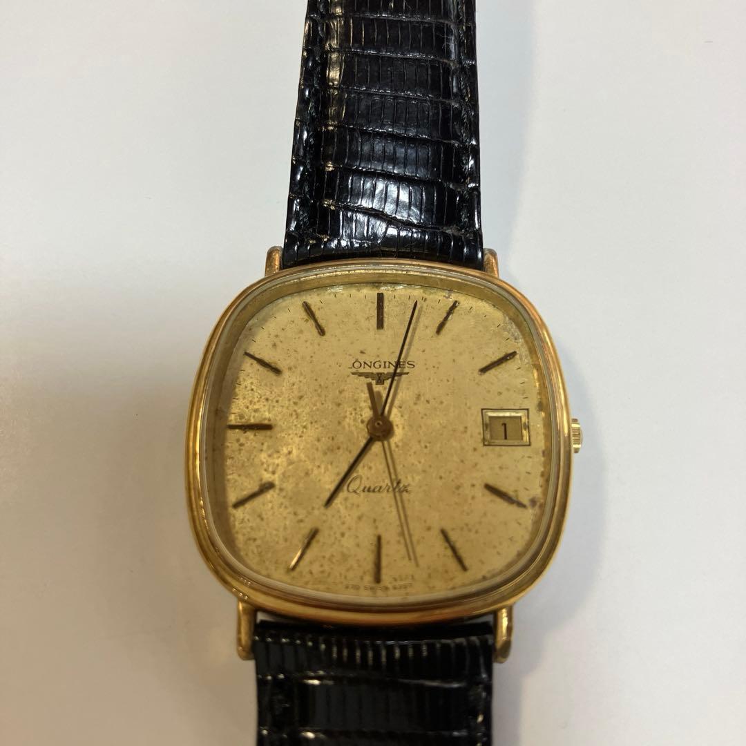 Used LONGINES quartz square watch