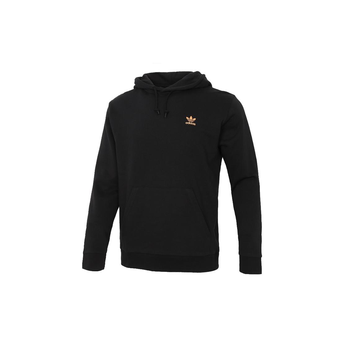 adidas originals Casual Sports Gold hooded Pullover Black Men s GP0932 L