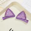 Pastoral Princess Glitter Cat Ear Hair Clips for Girls
