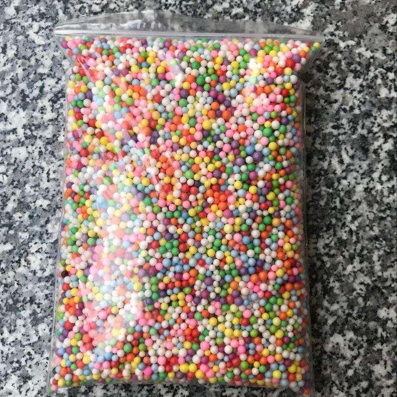 14000Pcs Polystyrene Filler Styrofoam Balls Bottle DIY Snow Mud Accessorie Small Tiny Foam Beads for Gift Box Balloon Decoration