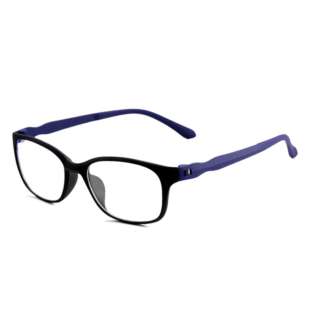 4PCS  Blue Light Glasses Square Reading Glasses TR Reading Glasses Men Blue Light Reader Antifatigue Computer Eyewear +1.0-+4.0
