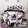 Anime Jujutsu Kaisen Bedding Set Duvet Cover Sheet Printed Bed Set Pillowcase Bed Full Queen King Size Comforter Bedroom