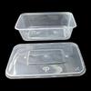 650ml Disposable Square Microwaveable Food Container with Lid