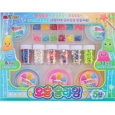 MYTOYS magic slime 5, τυχαία παράδοση, 600g, προμήθειες κορεατικών παιχνιδιών