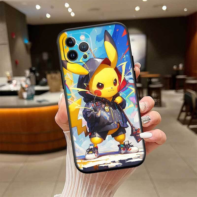 Cartoon Pokemon Phone Case for Motorola Edge 60 60s 70 G86 G56 G54 E14 G04S G45 G54 G64 X30 X40 X50 S30 S50 Pro Power Tylus
