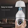 V380 Wireless WiFi Smart 360° Bulb Camera with 1080P HD and Mobile Tracking