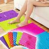 Alfombrilla de Masaje de Pies de Reflexología de Colores Entrelazables Acupresión Circulación Sanguínea Dolor de Pies Alivio del Estrés Alfombrilla de Relajación Portátil