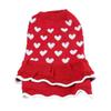 Dog Christmas Outfit Dog Skirt Photo Taking Pet Supplies New Year Celebration 1Set