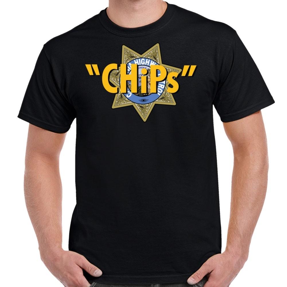 CHiPs Logo T-Shirt S разноцветный