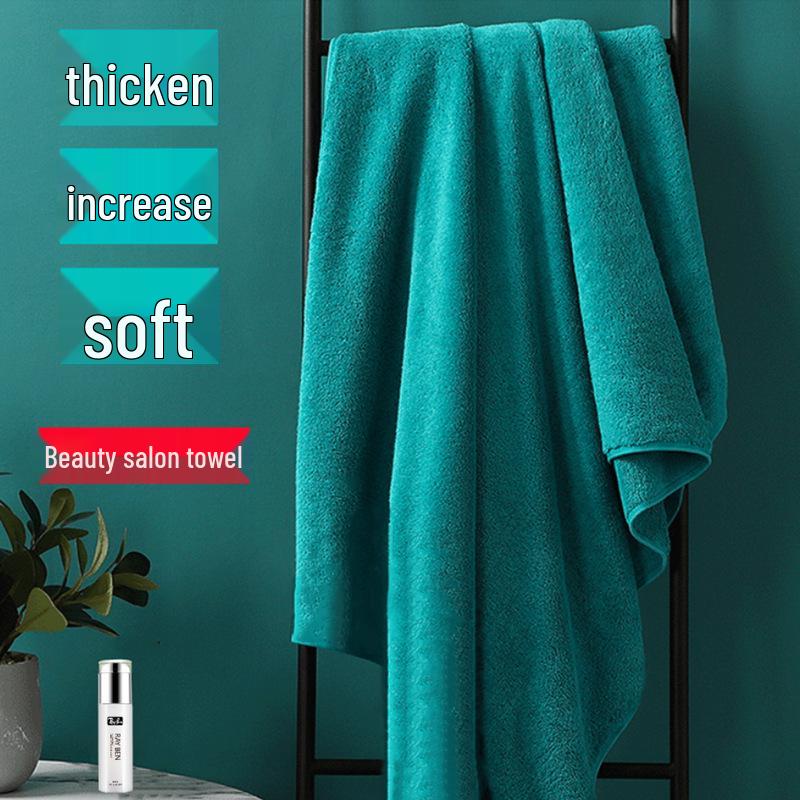 Ultra-Fine Fiber Quick-Dry Bath & Massage Bed Towel - Custom Logo, Thick, No-Shed, High Absorption