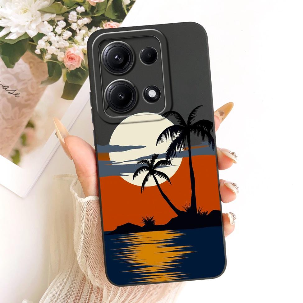 Phone Casing For Redmi Note 14S Cover Fashion Cartoon Cute Funny Painted Silicone Case 2502FRA65G