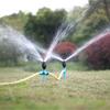 360 Rotating Tripod Sprinkler System Telescoping Automatic Irrigation Watering Sprinkler for Large Yard Garden