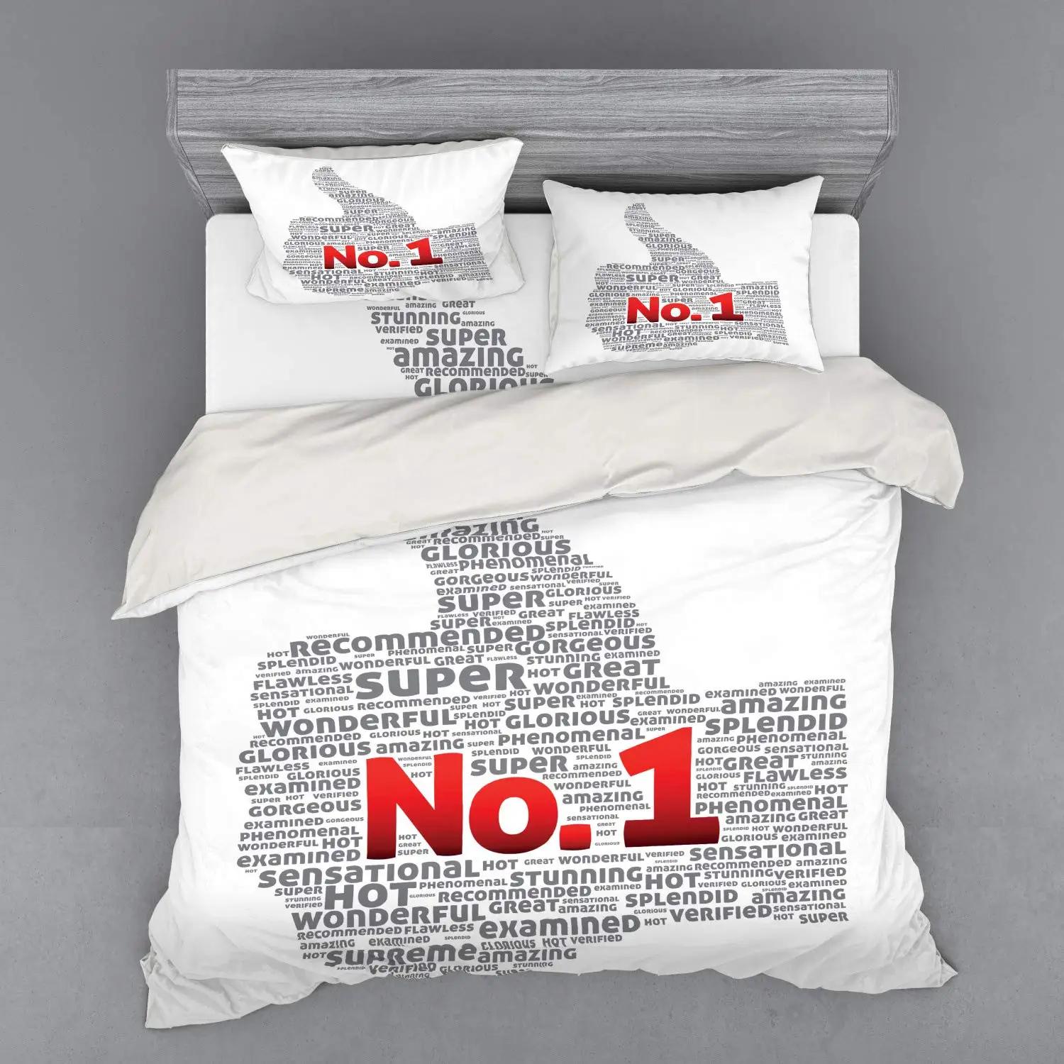 

Success Themed Duvet Cover Suitable For Everyone Motivational Quilt Covers Lightweight Down 2 Pillowcases 1 Duvet Cover No Quilt EU Single(135*200cm)3pcs
