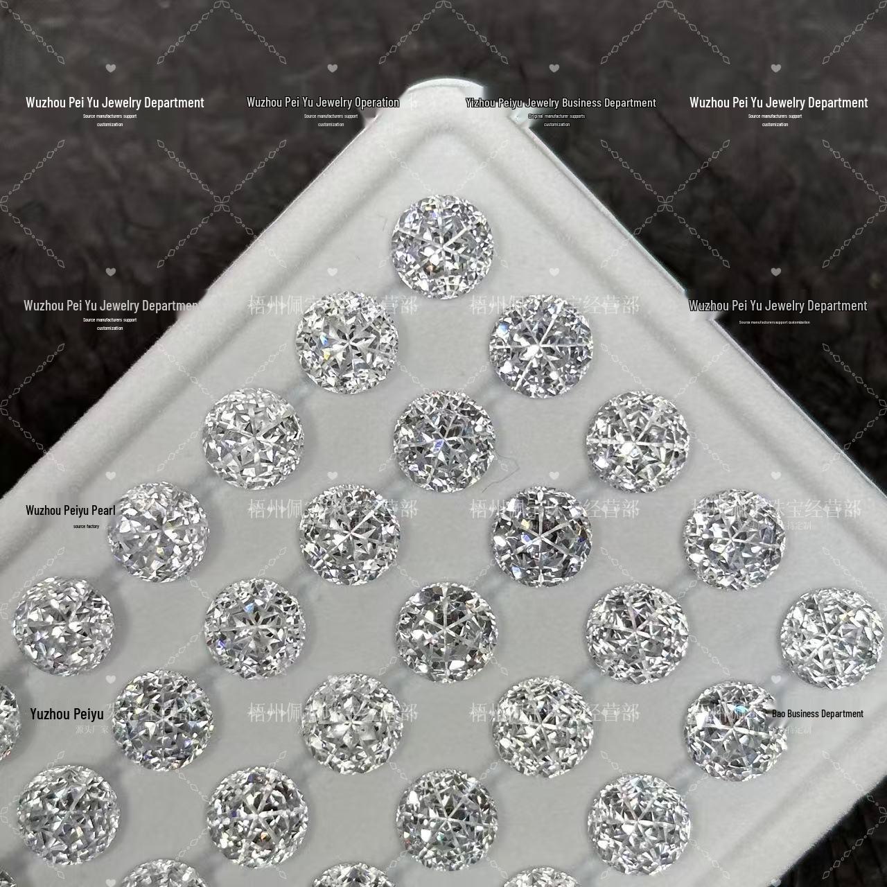 

Высокопрозрачный циркон огранки «снежинка» для ногтей и хряща уха - Сверкающий самоцвет для DIY-страз 6mm