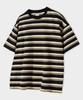LEMAIN SECOND Fine Stripe Oversized Short Sleeve T-Shirt [Ivory]