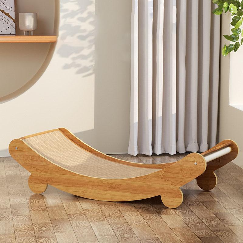Cat Scratching Pads Multifuction Cats Sleeping Bed Detachable Wear-resistant Wooden Cat Scratch Board Kitten Grinding Cats Toys