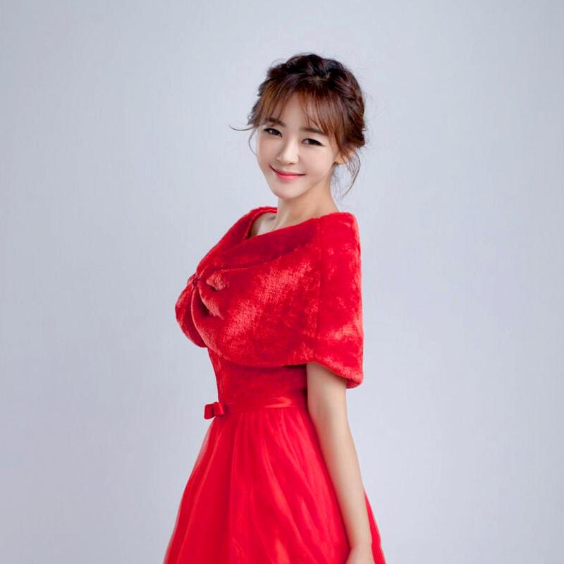 1 Stück Plüschfell Volles Kleid Schal Perle Lockerer Mantel Warmhalten Schal Winterumhang Weste