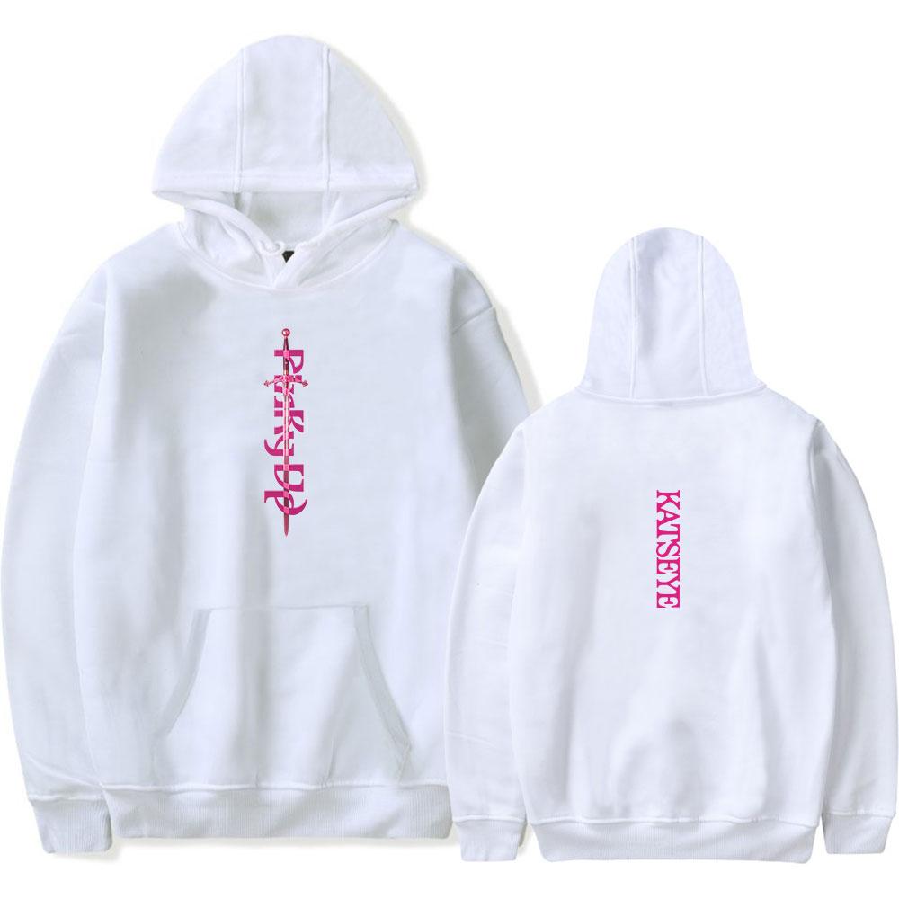 Katseye Pinky Up Hoodie Men Women Fashion Hooded Sweatshirt Unisex Trend Long Sleeve Pullovers