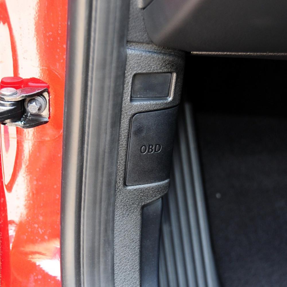 Car Interior Kick Panel Cap 51437144966 OBD Plug Cover LHD Protective Shell Casing Diagnostic System for BMW 1Series X1 E84 E87
