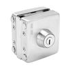 Push Sliding Gate Lock Wear Resistant Conceal Screws Punch Free Stainless Steel Glass Door Lock