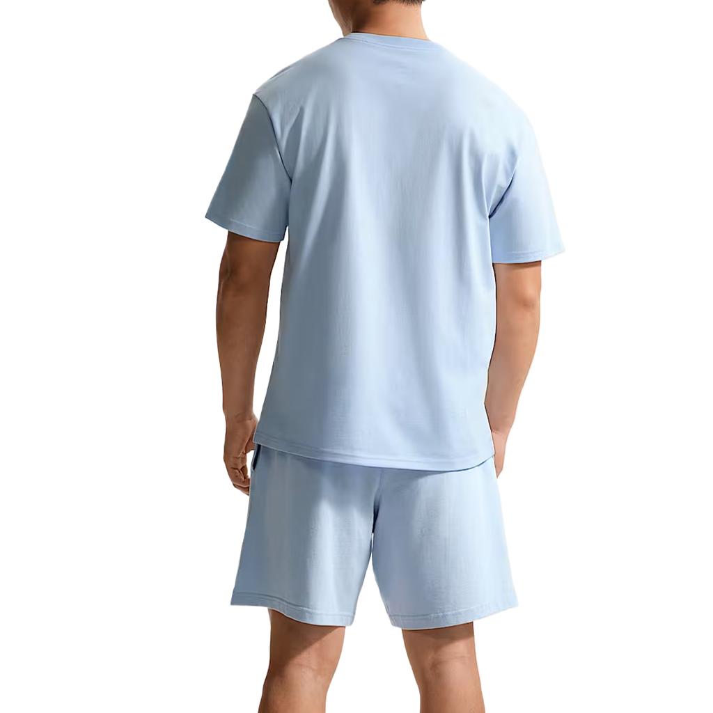 Nike Sportswear Club Cotton Comfortable Casual Embroidered T-Shirt Men Tops FV0376-407