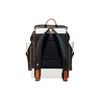 New COACH Hitch Coated Canvas With Leather Backpack Tubas Men's White & Dark Brown C8460-JITX0