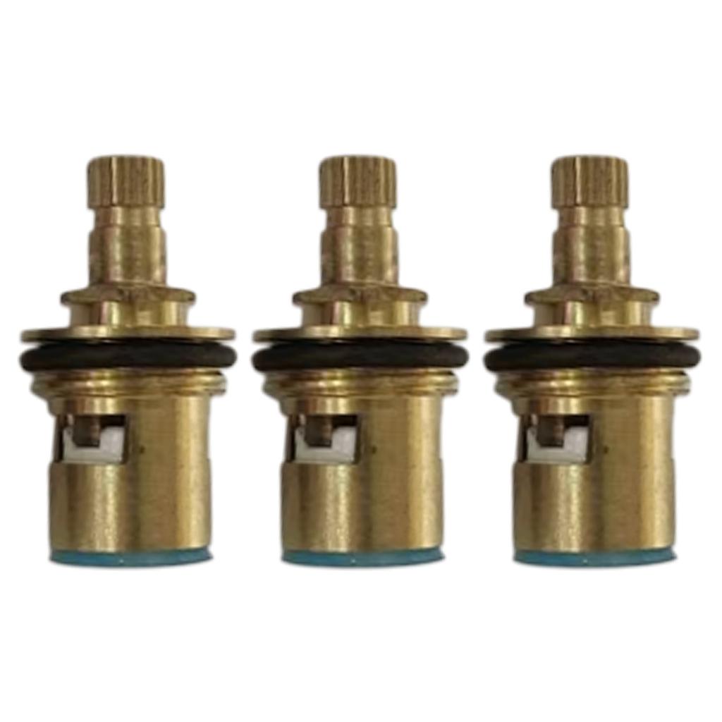 Tap Cartridge Replacement Gold Thickened Brass Mixer Valve Hot & Cold Faucet Valves Repair Tool for Universal Faucet Use