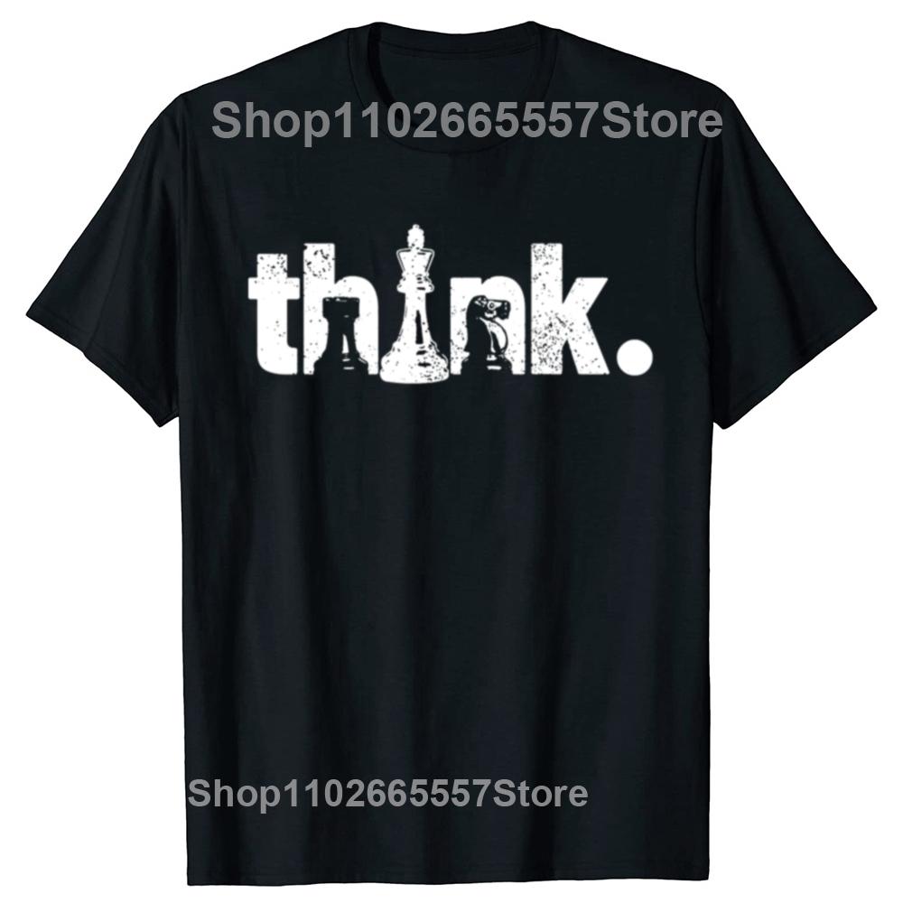 Funny Chess Player T Shirts Summer Checkmate Graphic Cotton Streetwear Short Sleeve Birthday Gifts T-shirt Mens Clothing