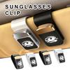 Car Sunglass Holder Magnetic Stainless Glasses Eyeglass Holder For Vauxhall Tigra Corsa VXR Astra D G J H Zafira Vectra