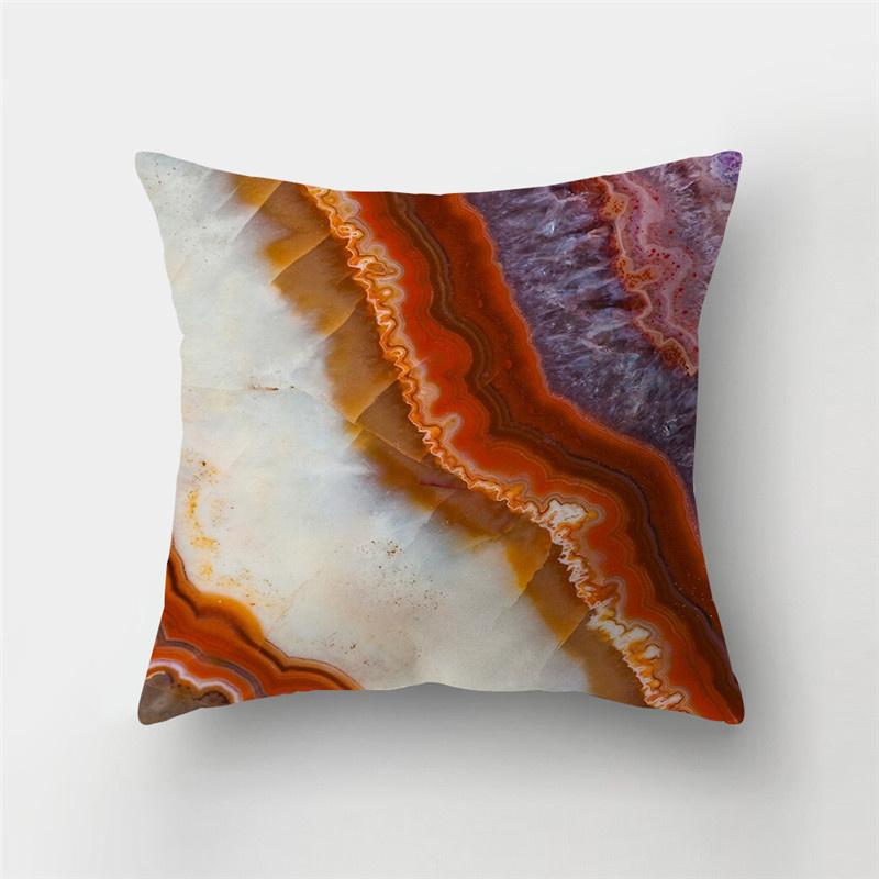 

45x45 см мраморная текстура камня с принтом, чехол для подушки для дома, гостиной, дивана, украшения автомобиля, декоративная подушка, наволочка 40X40CM