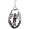Punk Angel Wing Pendant Necklace Neck Chain Retro Necklace Streetwear Jewelry