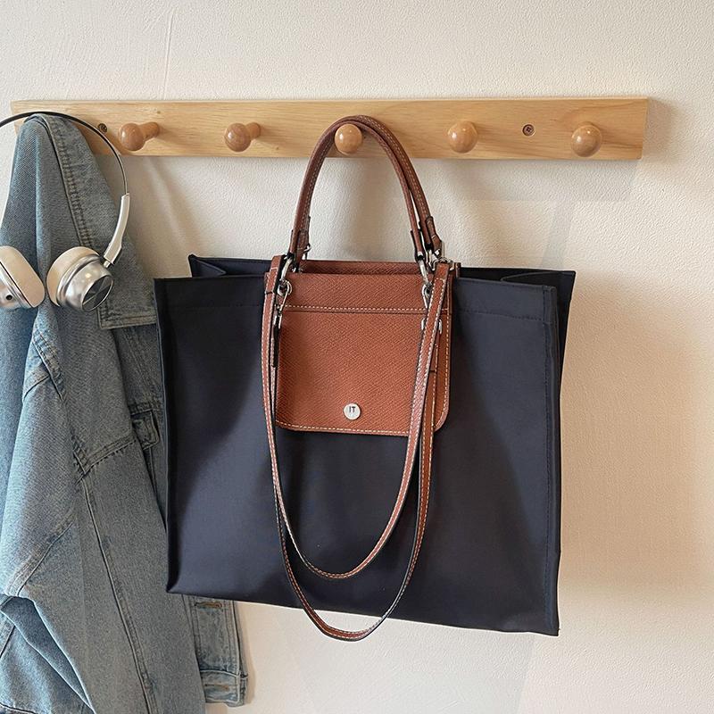 Women Canvas Shoulder Bag Large Capacity Ladies Shopping Bags Simple Handbag Vacation Tote Casual Book Bag AVE