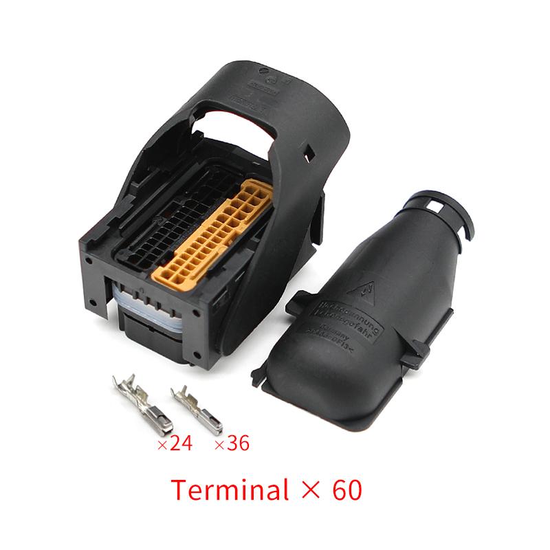154 Pin ECU Housing Wire to Board PCB Aluminum Box Car On-Board Controller Panel Circuit Board Connector Housin 284617-1 60 pin Female set