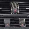 Stylish Easy To Apply Carbon Fiber Warning Light Decoration Stickers Suitable for Golf 7 Interior Enhancement Protection