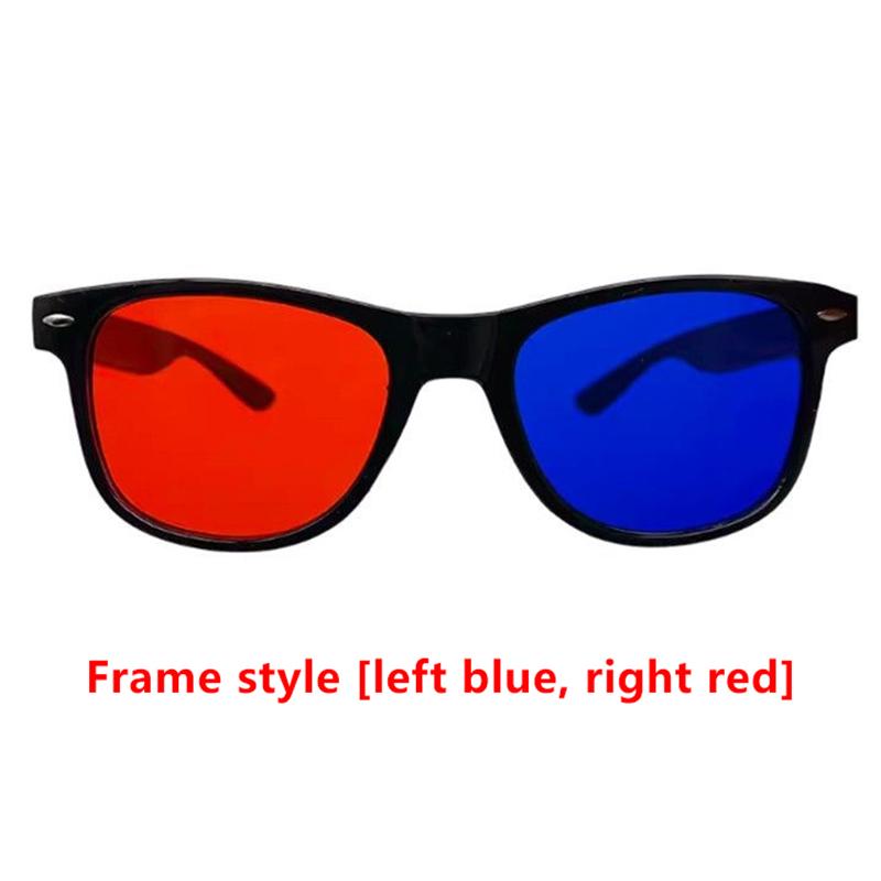 Schwarzer Rahmen Rot Blau Grün 3D-Brille Für Amblyopie-Training Sehkorrektur-Training Übung Für Teenager