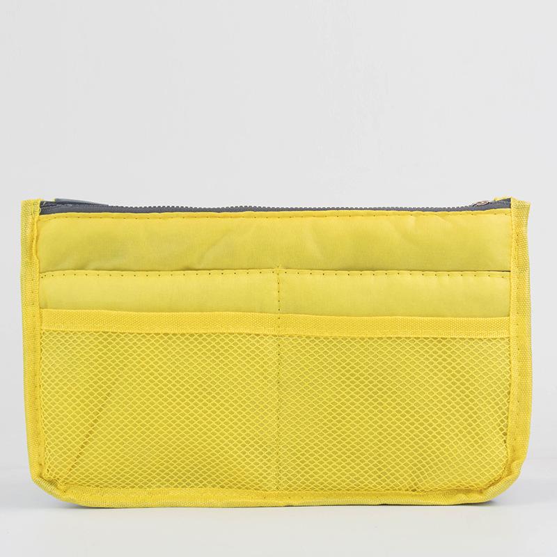 Korean Style Double Zipper Cosmetic Bag Multi Functional Storage Bag