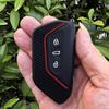 For Volkswagen Golf 8 Mk8 Id.3 Id.4 Silicone Car Key Case Cover For Skoda Octavia A8 Seat Leon Mk4   Formentor Tarraco
