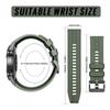 20 mm 22 mm klokkerem for Samsung Galaxy watch 5/pro/4/classic/Active 2 Silicone Sport armbånd huawei watch gt 3-pro-2-2e strap