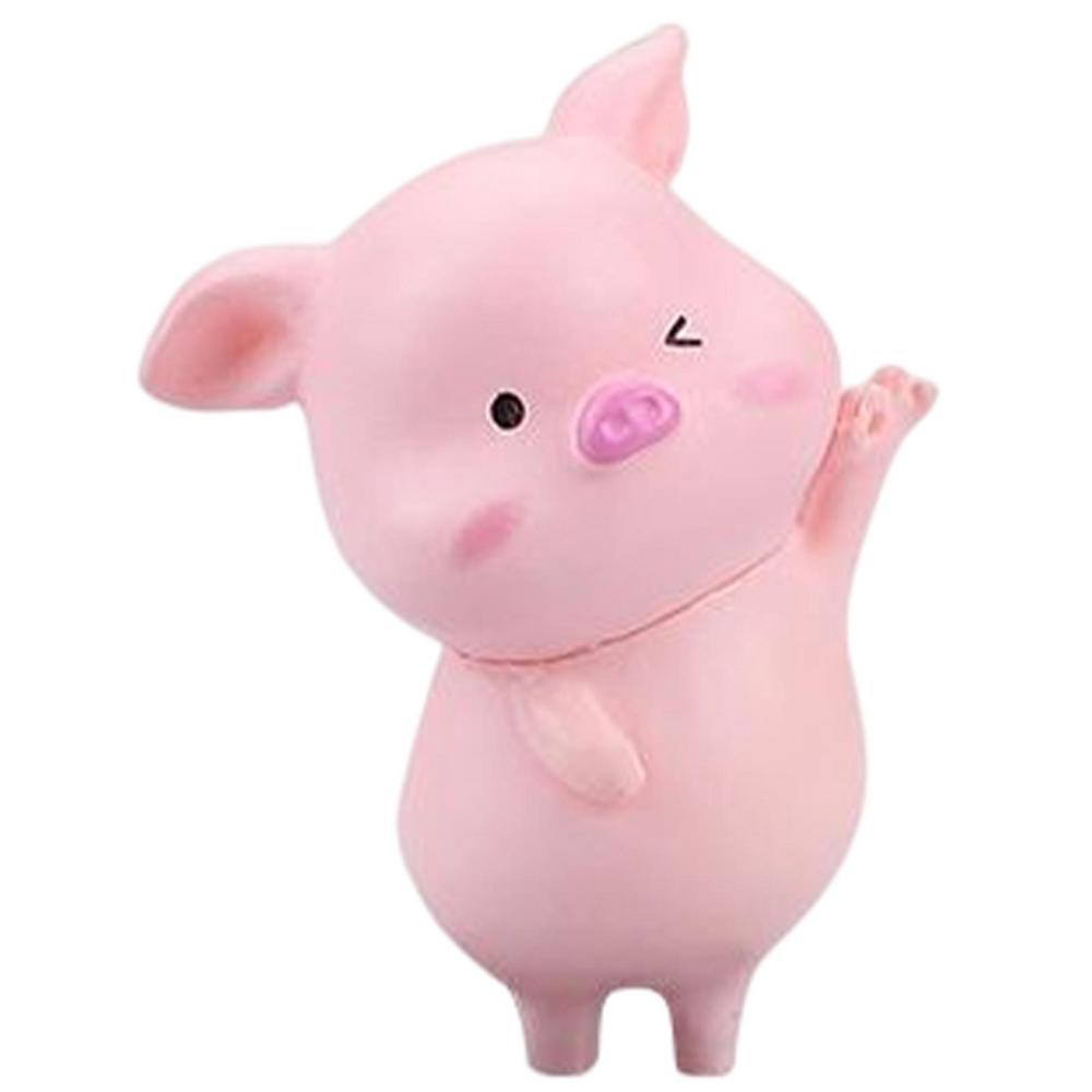 Cute Pig Car Outlet Vent Clip Cartoon Pink Animal Air Conditioning Clip Car Interior Decoration Gift For Girl
