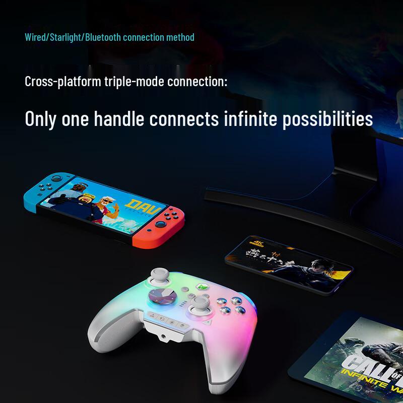 MoJiang Rainbow 3 Pro Wireless Gaming Controller