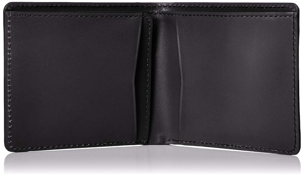 Fico Fumosso Mini Wallet, Men's Bifold Wallet with Flap, Black, 58914